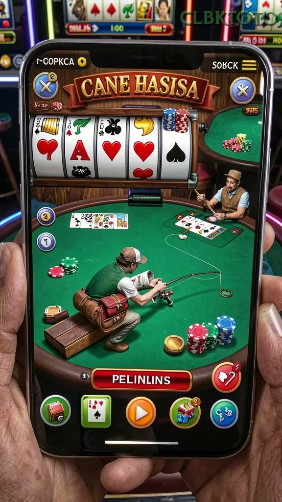 Cuplikan layar SS88BET — menu navigasi